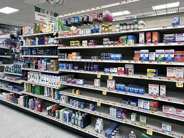 Toiletries and Medications