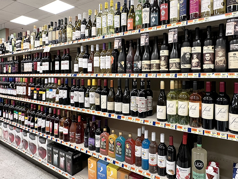 Wine Section